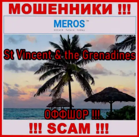 St Vincent & the Grenadines - это официальное место регистрации компании MerosTM