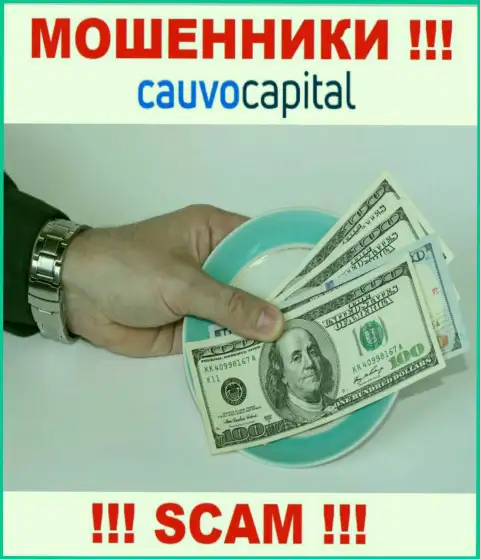 В дилинговой компании CauvoCapital выманивают с валютных игроков средства на погашение налога это РАЗВОДИЛЫ