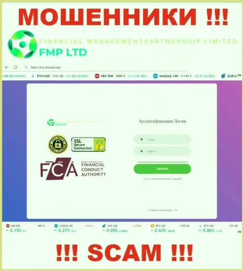 Сплошная ложь - разбор официального web-сервиса FMP Ltd