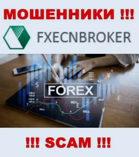FOREX - именно в указанном направлении предоставляют свои услуги internet шулера FX ECNBroker