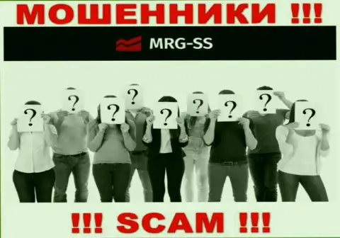 Мошенники MRG SS не желают, чтобы кто-то знал, кто в действительности руководит конторой