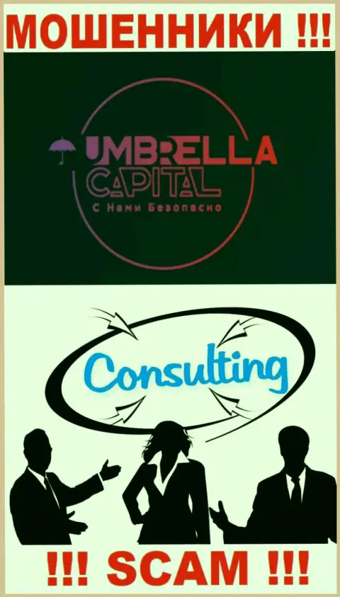 Umbrella-Capital Ru - это МОШЕННИКИ, вид деятельности которых - Консалтинг