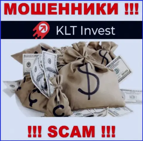 KLTInvest Com - это ЛОХОТРОН !!! Заманивают клиентов, а потом сливают все их финансовые активы