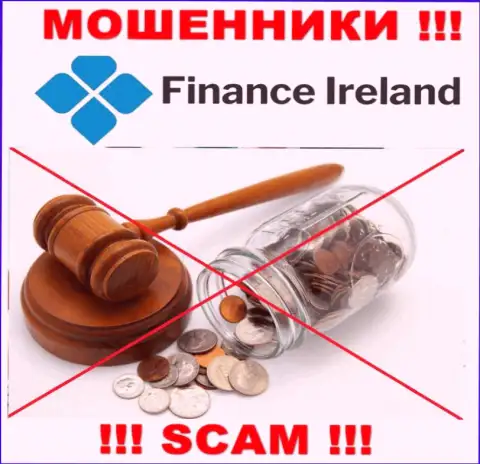 Из-за того, что у Finance Ireland нет регулятора, деятельность данных мошенников противозаконна