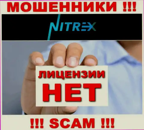 Будьте очень бдительны, организация Nitrex Pro не смогла получить лицензию - это мошенники