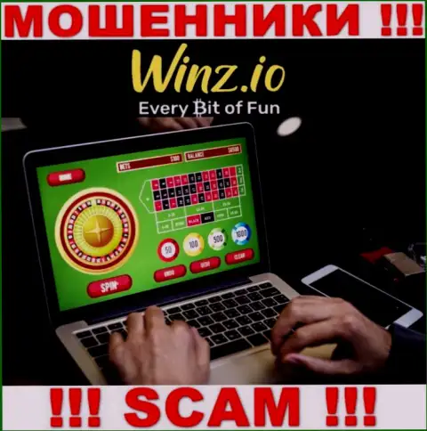 Род деятельности махинаторов Winz - это Casino, но знайте это кидалово !!!