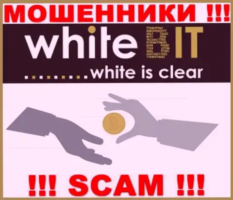 Crypto trading - это сфера деятельности противозаконно действующей компании WhiteBit