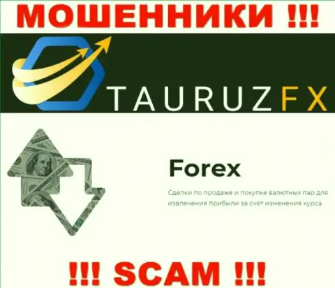 Форекс - это то, чем занимаются мошенники Tauruz FX