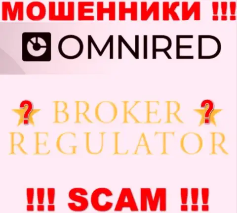 У компании Omnired Org нет регулятора, следовательно ее незаконные уловки некому пресекать