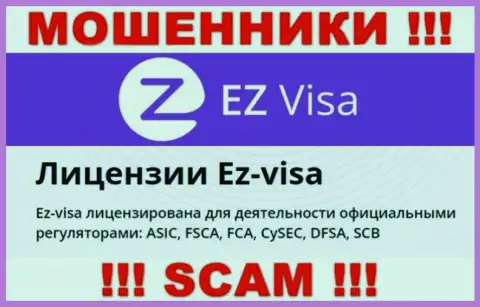 Мошенническая контора ЕЗВиза крышуется мошенниками - DFSA