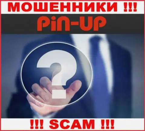 Не сотрудничайте с мошенниками Pin-Up Casino - нет сведений об их непосредственных руководителях