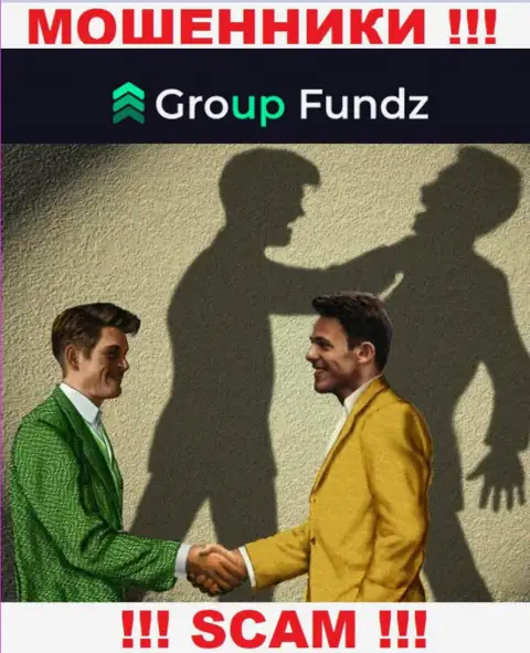 GroupFundz - это МОШЕННИКИ, не доверяйте им, если станут предлагать разогнать депозит