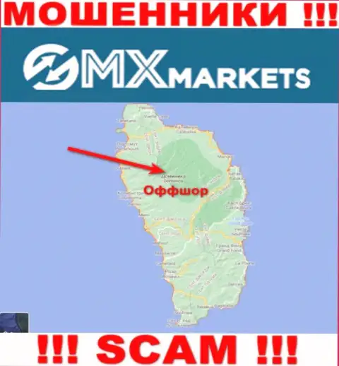 Не доверяйте мошенникам ГМХМаркетс, поскольку они базируются в оффшоре: Dominica