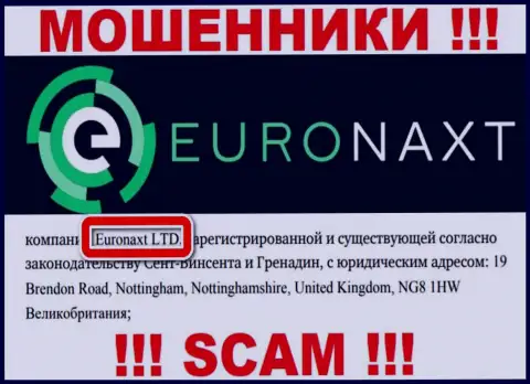 EuroNax принадлежит конторе - Euronaxt LTD