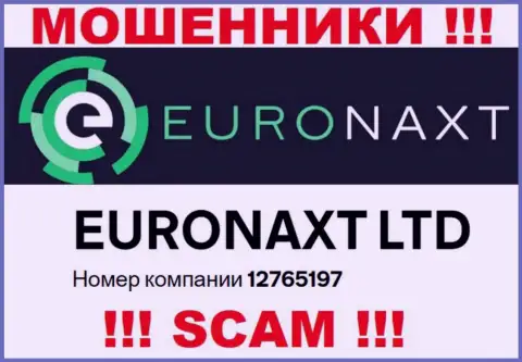 Не сотрудничайте с конторой EuroNax, регистрационный номер (12765197) не повод вводить сбережения