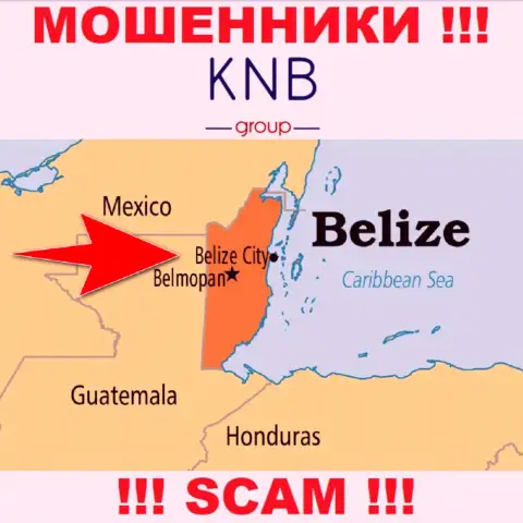 Из организации KNB Group вложения вывести невозможно, они имеют оффшорную регистрацию - Belize