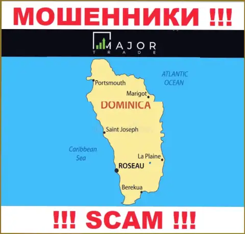 Мошенники МажорТрейд Про засели на территории - Commonwealth of Dominica, чтобы спрятаться от ответственности - МОШЕННИКИ