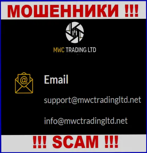 Компания MWC Trading LTD это МОШЕННИКИ !!! Не нужно писать на их е-майл !!!