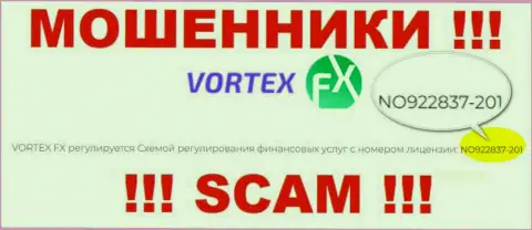 Эта лицензия представлена на официальном web-портале ворюг Vortex-FX Com